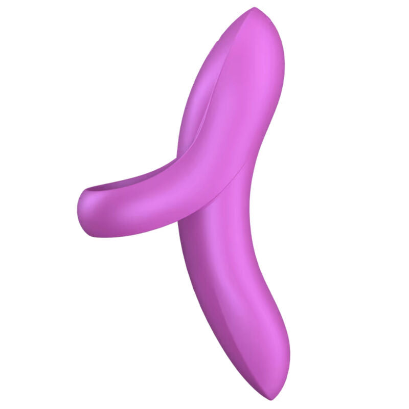 SATISFYER - VIBRATEUR DOIGTS BOLD LOVER BLANC