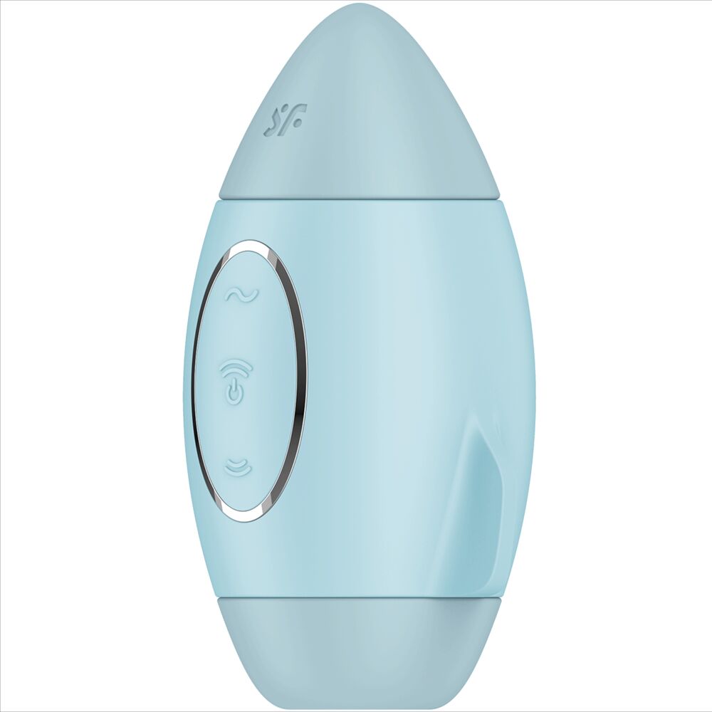 SATISFYER - MISSION CONTROL PETIT VIBRATEUR DOUBLE IMPULSION LILAS