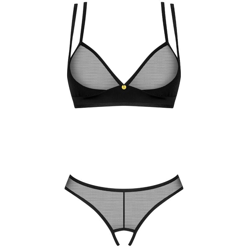 OBSESSIVE - ENSEMBLE NESARI DEUX PIÈCES SANS CROCHET XS/S