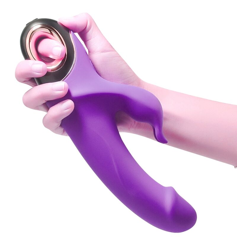 ARMONY - METEROR DILDO VIBRATEUR LAPIN ROTATEUR VIOLET