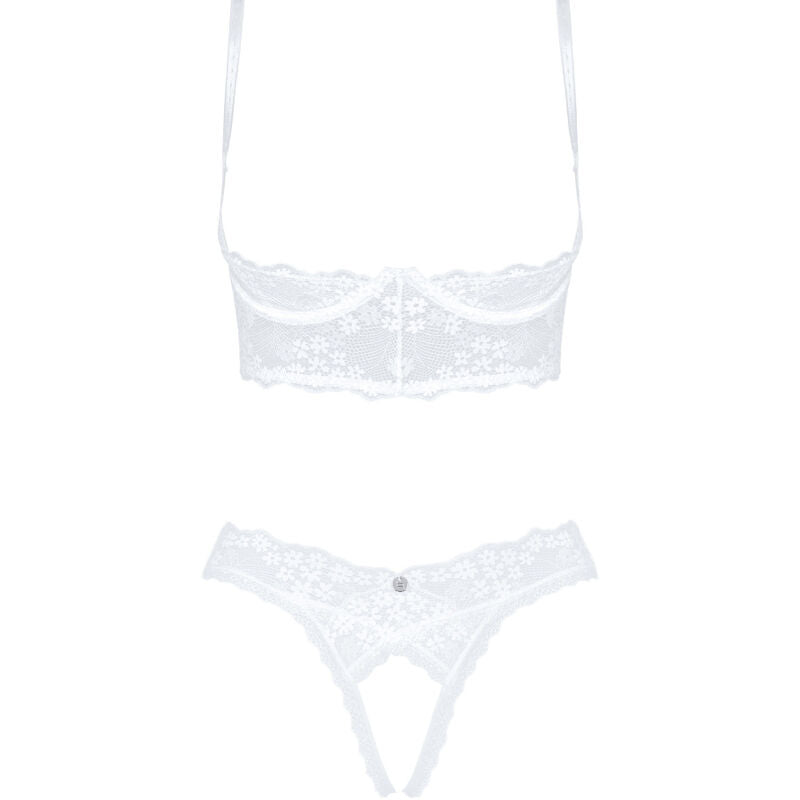 OBSESSIVE - ENSEMBLE HEAVENLLY 2 PIÈCES SANS CULOTTES XL/XXL