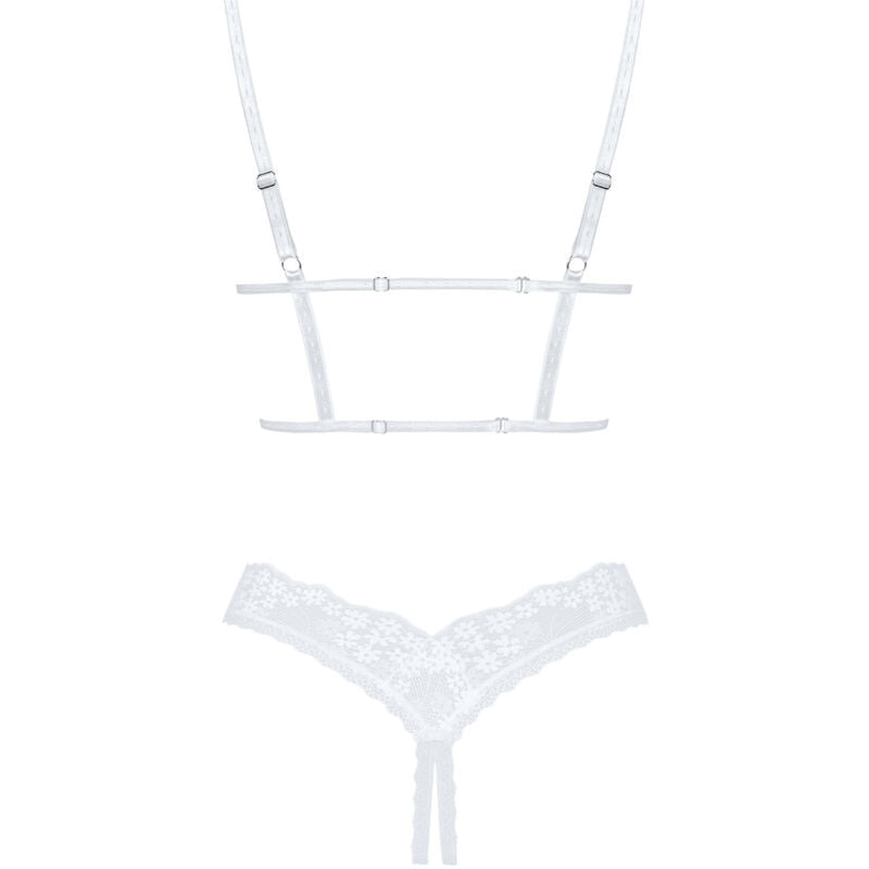 OBSESSIVE - ENSEMBLE HEAVENLLY 2 PIÈCES SANS CULOTTES XL/XXL