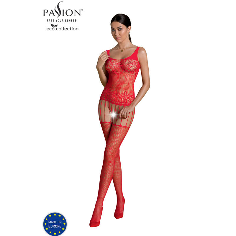 PASSION - BODYSTOCKING ECO COLLECTION ECO BS001 NOIR