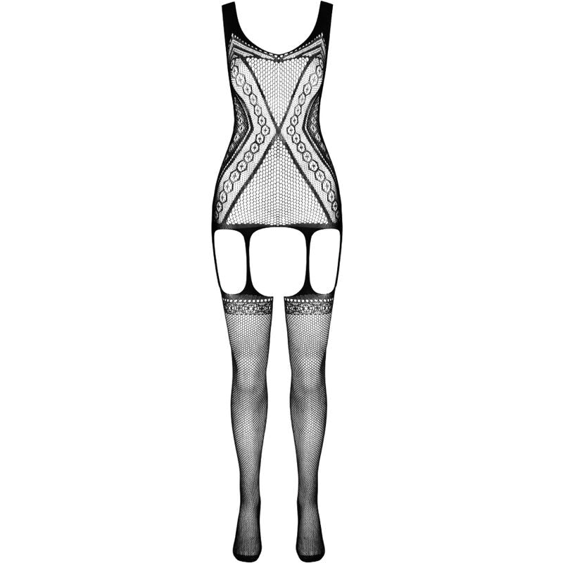 PASSION - BODYSTOCKING ECO COLLECTION ECO BS007 ROUGE