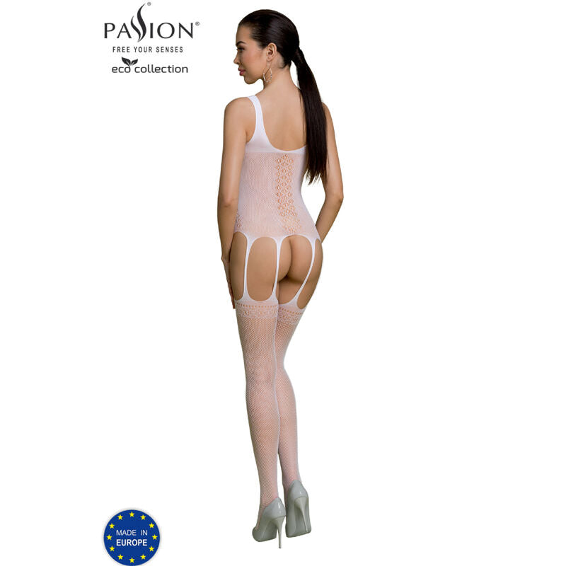 PASSION - BODYSTOCKING ECO COLLECTION ECO BS007 ROUGE