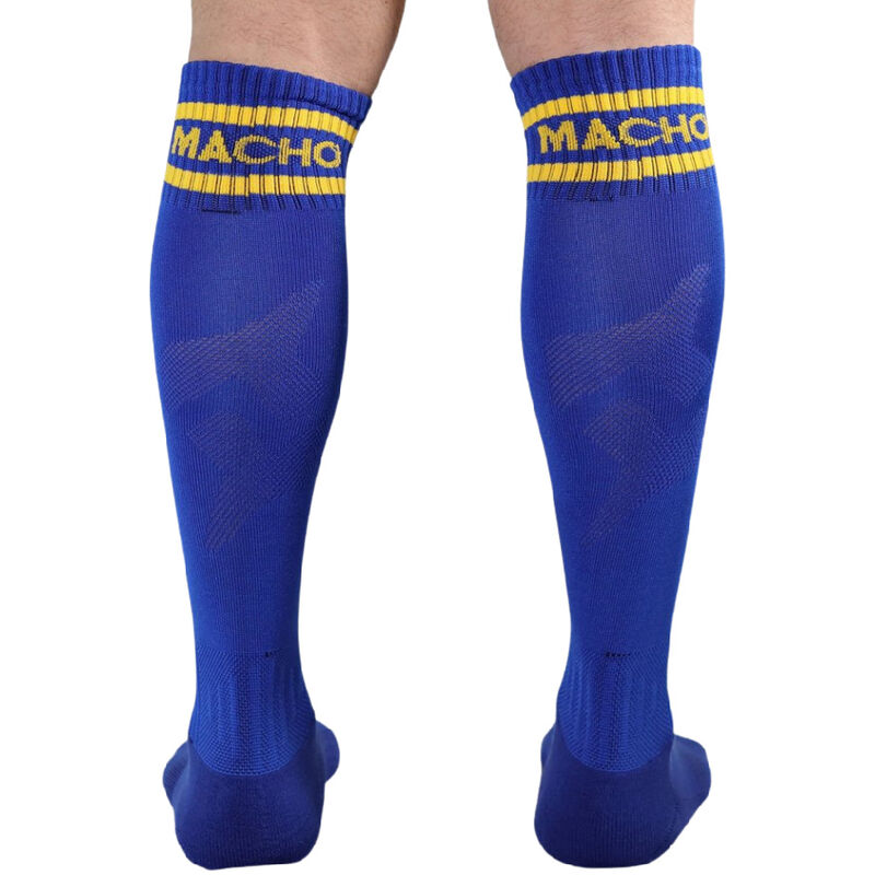 MACHO - CHAUSSETTES LONGUES TAILLE UNIQUE ROUGE
